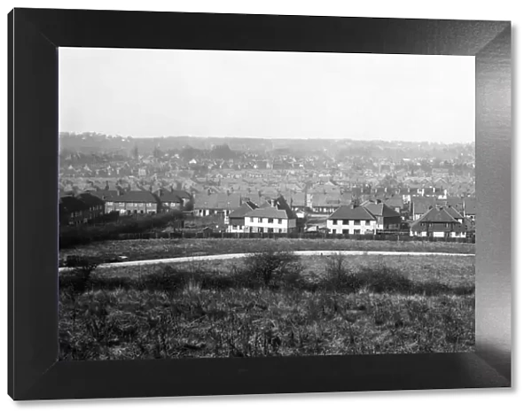 General view of Northwood, London, from Haste Hill. 1933