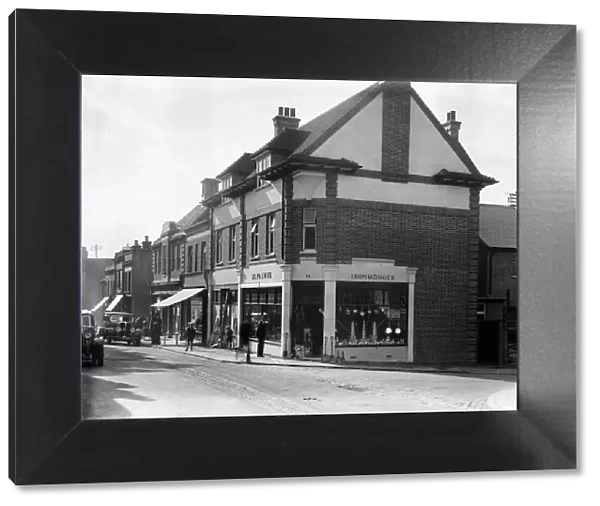 Palmers shop, new ironmongers shop, The Lynch, Uxbridge, London. 28th October 1932