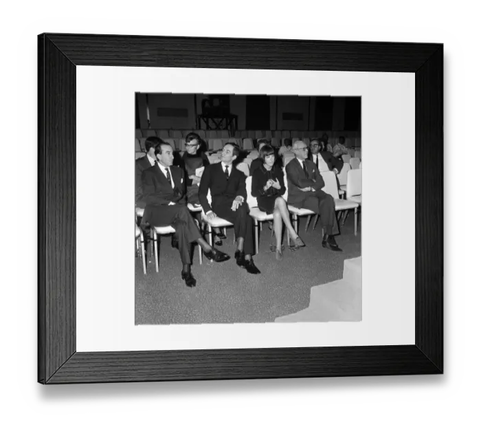 Framed Print : The rehearsal for the first Sunday Times International Fashion Awards show in the Grand