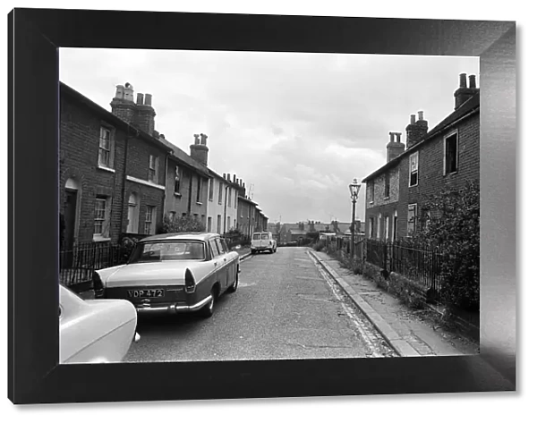 Waterloo Road, Reading, Berkshire. July 1970
