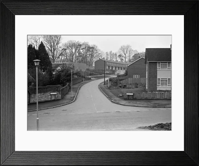 Framed Print : Views of Reading, Berkshire. 6th January 1969 Framed Print : Views of Reading, Berkshire. 6th January 1969
