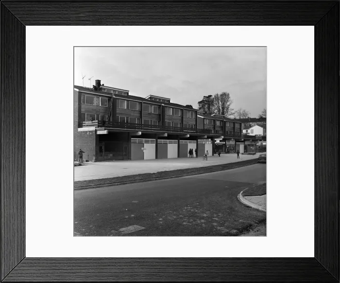 Framed Print : New shopping centre, near Prospect Park, Reading, Berkshire. 14th February 1967 Framed Print : New shopping centre, near Prospect Park, Reading, Berkshire. 14th February 1967