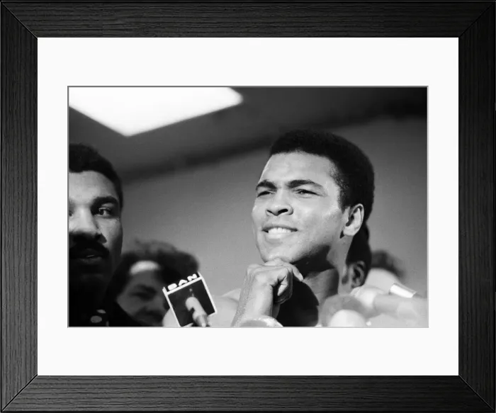 Framed Print : Super Fight II was a non-title boxing match between Muhammad Ali and Joe Frazier Framed Print : Super Fight II was a non-title boxing match between Muhammad Ali and Joe Frazier