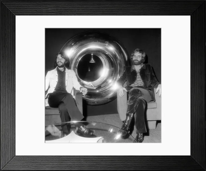 Framed Print : Ringo Starr Beatles Robin Cruickshank September 1971 Former Beatle Ring Starr with Framed Print : Ringo Starr Beatles Robin Cruickshank September 1971 Former Beatle Ring Starr with