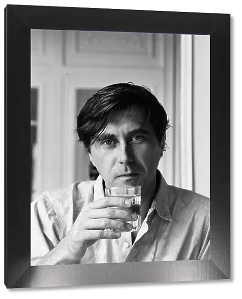 Bryan Ferry of Roxy Music at the Savoy Hotel, London. He is recovering from an illness in
