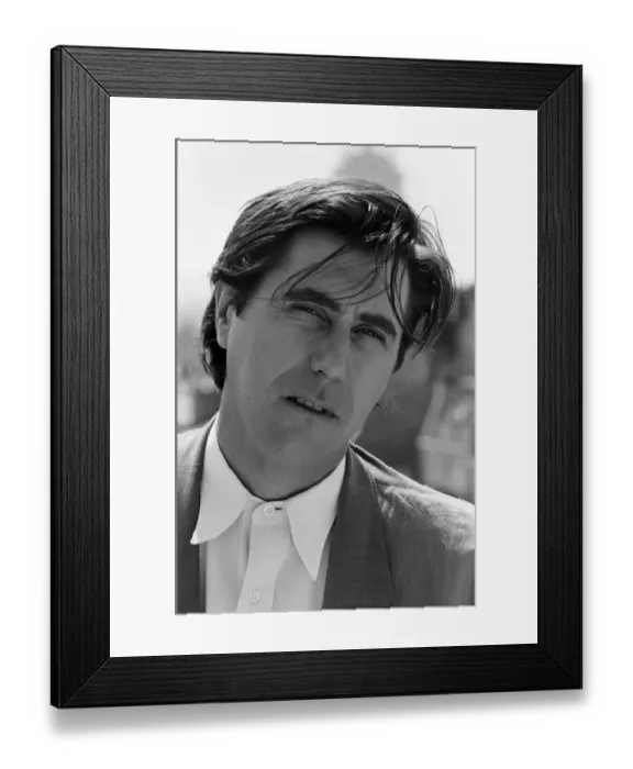 Framed Print : Pop star Bryan Ferry pictured in Paris where he is putting the finishing touches to his Framed Print : Pop star Bryan Ferry pictured in Paris where he is putting the finishing touches to his