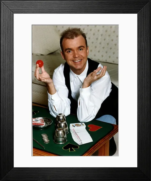 Framed Print : Wayne Dobson magician Dbase