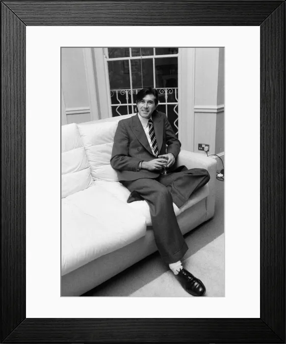 Framed Print : Bryan Ferry of Roxy Music. 12th December 1975 Framed Print : Bryan Ferry of Roxy Music. 12th December 1975