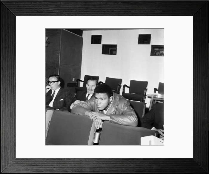 Framed Print : Muhammad Ali (born Cassius Marcellus Clay) was an American Olympic Framed Print : Muhammad Ali (born Cassius Marcellus Clay) was an American Olympic