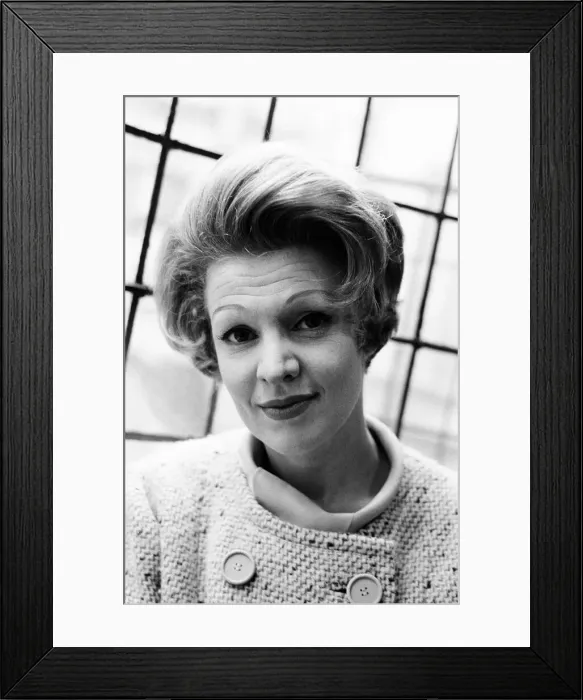 Framed Print : Marti Stevens, actress appearing in play High Spirits attends Noel Coward Reception for Framed Print : Marti Stevens, actress appearing in play High Spirits attends Noel Coward Reception for