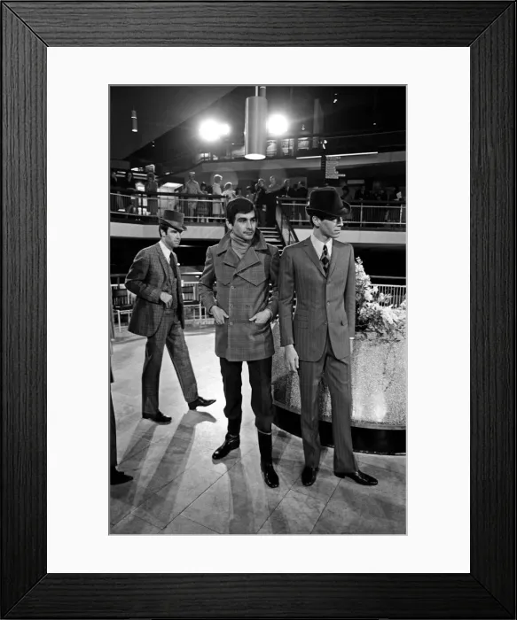 Framed Print : Models at rehearsals for a Pierre Cardin charity gala he is giving at the Commonwealth Framed Print : Models at rehearsals for a Pierre Cardin charity gala he is giving at the Commonwealth