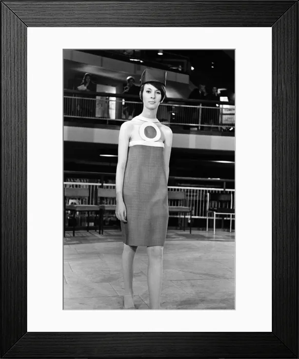 Framed Print : A model at rehearsals for a charity gala Pierre Cardin is giving at the Commonwealth Framed Print : A model at rehearsals for a charity gala Pierre Cardin is giving at the Commonwealth