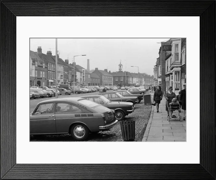 Framed Print : Scenes in Yarm, North Yorkshire. 1972 Framed Print : Scenes in Yarm, North Yorkshire. 1972