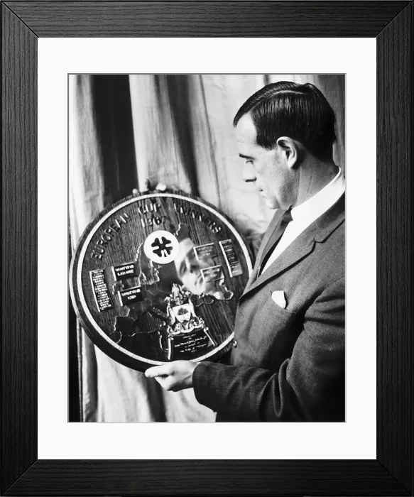 Framed Print : Celtic goalkeeper Ronnie Simpson, one of the Lisbon Lions Framed Print : Celtic goalkeeper Ronnie Simpson, one of the Lisbon Lions