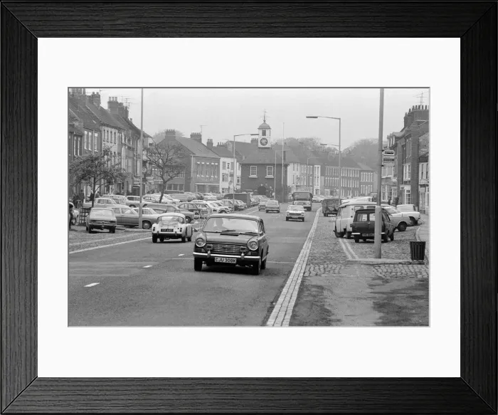 Framed Print : Scenes in Yarm, North Yorkshire. 1972 Framed Print : Scenes in Yarm, North Yorkshire. 1972