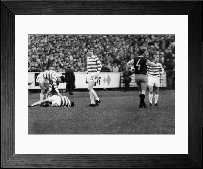 Framed Print : European Cup Semi Final First Leg match at Parkhead. Celtic 3 v Dukla Prague 1 Framed Print : European Cup Semi Final First Leg match at Parkhead. Celtic 3 v Dukla Prague 1
