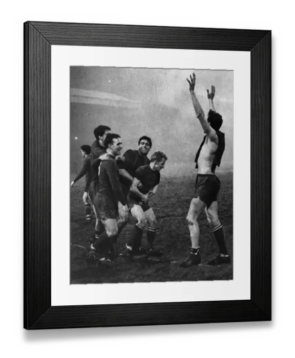 Framed Print : EQI Celtic versus Vojvodina Novi Sad 8th march 1967 Sport football European cup