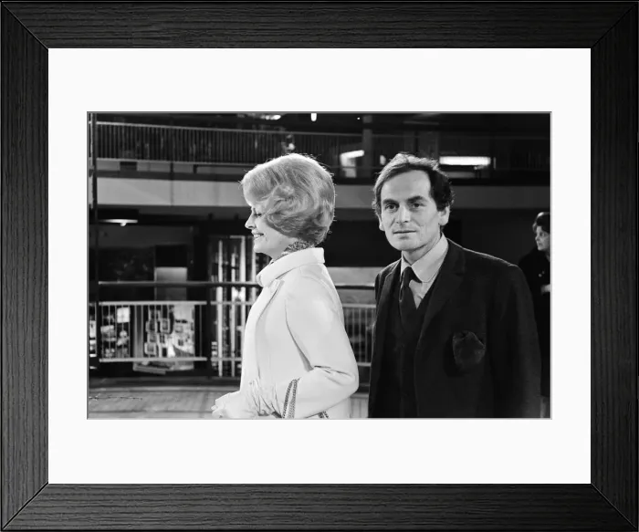 Framed Print : French couturier, Pierre Cardin, at rehearsals for a charity gala he is giving Framed Print : French couturier, Pierre Cardin, at rehearsals for a charity gala he is giving