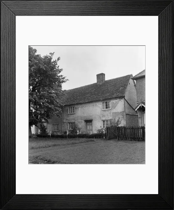Framed Print : Village scenes in Leighton Bromswold, Cambridgeshire. 1965
