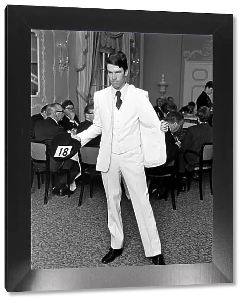 Pierre Cardin mens fashion. 24th February 1966
