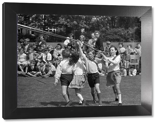 Annual May dance celebrations at Roseworth School, Stockton. May 1971