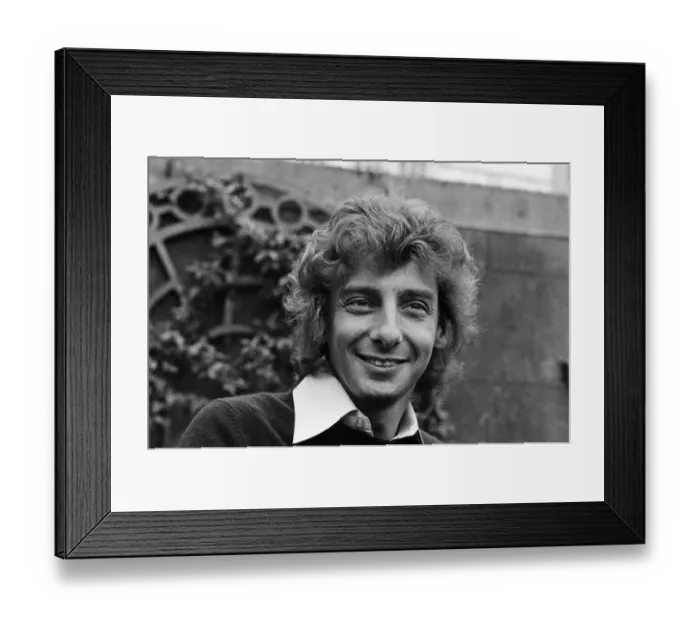 Framed Print : Barry Manilow, who is in London for four concerts at Wembley Arena Framed Print : Barry Manilow, who is in London for four concerts at Wembley Arena