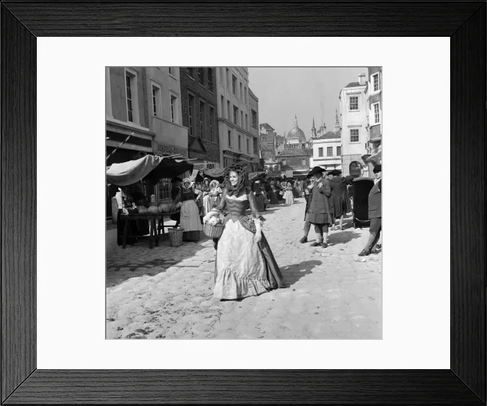 Framed Print : Shooting is in progress at Shepperton Studios on the film Framed Print : Shooting is in progress at Shepperton Studios on the film
