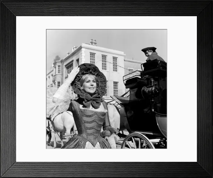 Framed Print : Shooting is in progress at Shepperton Studios on the film