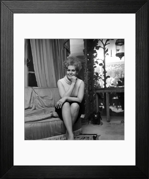 Framed Print : Actress Kim Novak in London. 31st January 1963 Framed Print : Actress Kim Novak in London. 31st January 1963