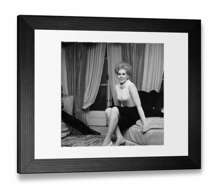 Framed Print : Actress Kim Novak in London. 31st January 1963 Framed Print : Actress Kim Novak in London. 31st January 1963