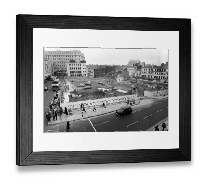 Framed Print : Clayton Square, Liverpool. 17th January 1986 Framed Print : Clayton Square, Liverpool. 17th January 1986