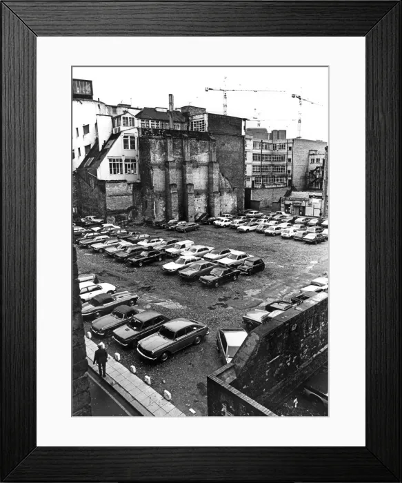 Framed Print : Matthew Street in Liverpool, England. Matthew Street was home to the famous Cavern Framed Print : Matthew Street in Liverpool, England. Matthew Street was home to the famous Cavern