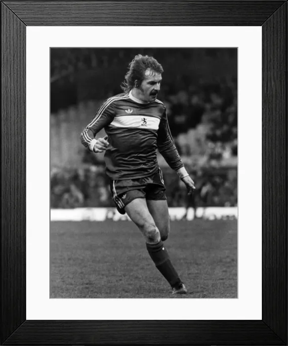 Framed Print : John Mahoney, Middlesbrough Football Player, Published 14th July 1979 Framed Print : John Mahoney, Middlesbrough Football Player, Published 14th July 1979