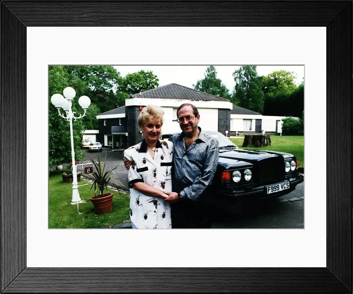 Framed Print : Gerald and Vera Weisfeld, circa 1990 Framed Print : Gerald and Vera Weisfeld, circa 1990