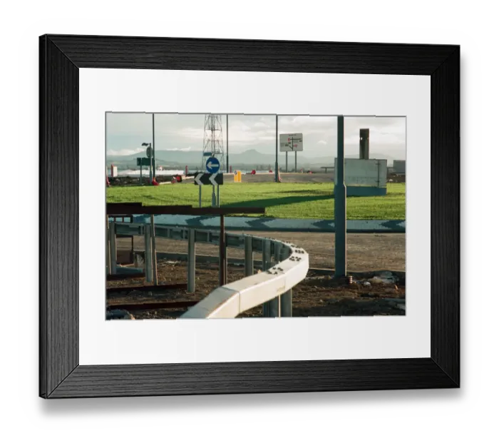 Framed Print : Teesside Barrage is raised, holding back the waters of the Tees Framed Print : Teesside Barrage is raised, holding back the waters of the Tees