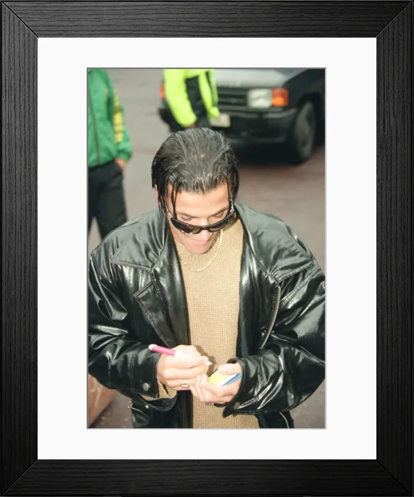 Framed Print : The Smash Hits Poll Winners Party, 1996 hosted by Ant and Dec, and Lily Savage