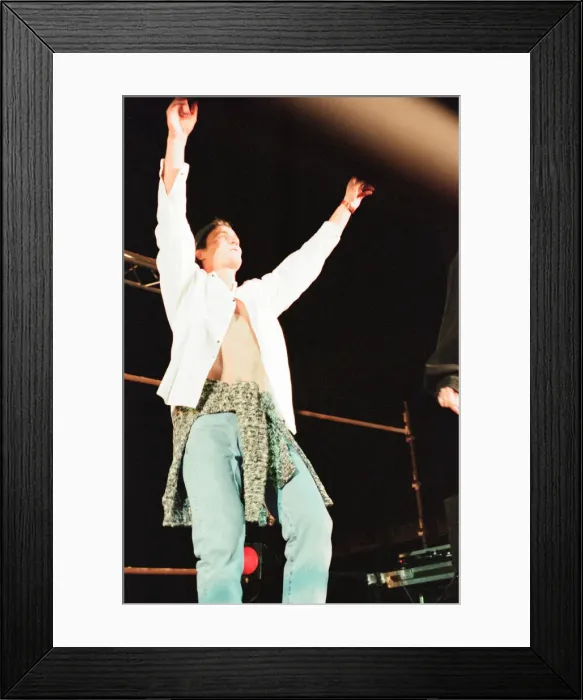 Framed Print : Newcastle United FC Fashion Show at St James Park, Newcastle, 27th September 1995 Framed Print : Newcastle United FC Fashion Show at St James Park, Newcastle, 27th September 1995
