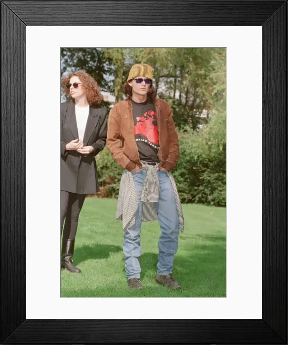 Framed Print : Johnny Depp (left in the hat) and singer Shane MacGowan Framed Print : Johnny Depp (left in the hat) and singer Shane MacGowan
