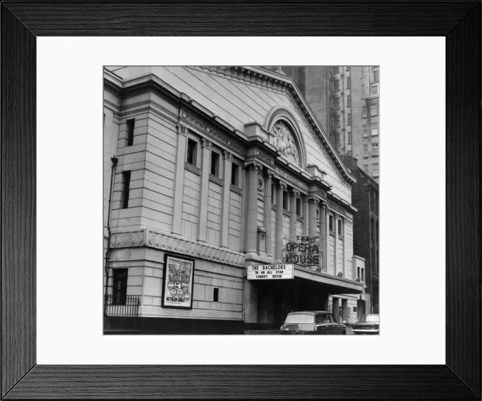Framed Print : The Opera House on Quay Street Manchester 17th January 1967 Framed Print : The Opera House on Quay Street Manchester 17th January 1967