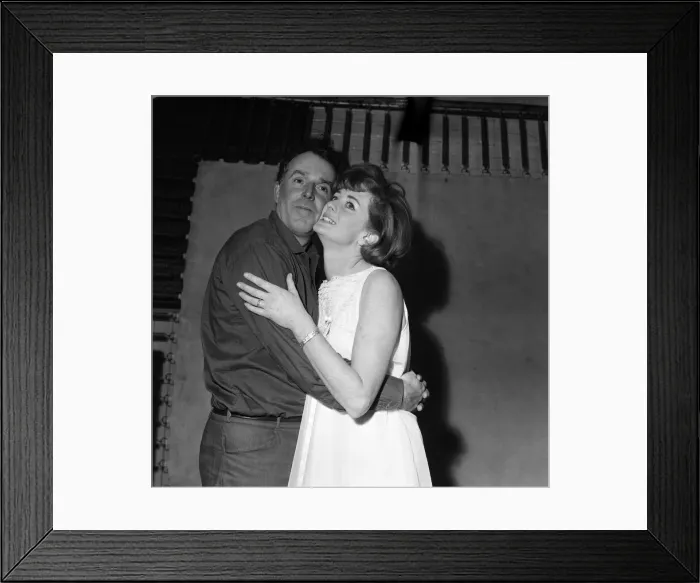 Framed Print : Elspet Gray (Mrs Brian Rix) is to make her first appearance since her car accident in