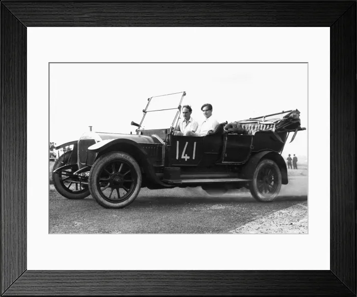 Framed Print : Vintage Napier motorcar which has been in the possession of the Ropner family of Framed Print : Vintage Napier motorcar which has been in the possession of the Ropner family of