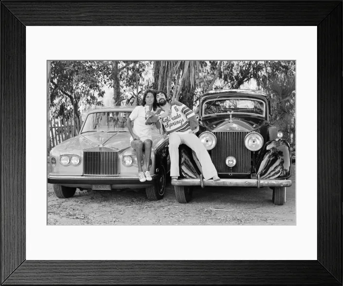 Framed Print : Keith Moon, drummer of The Who rock group and American rock star Alice Cooper pose with Framed Print : Keith Moon, drummer of The Who rock group and American rock star Alice Cooper pose with
