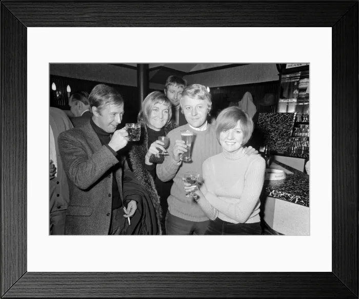 Framed Print : Cilla Black was back at rehearsals for her Wednesday show with her groom of one day Framed Print : Cilla Black was back at rehearsals for her Wednesday show with her groom of one day