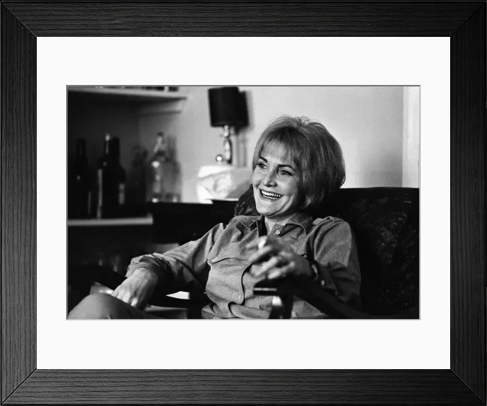 Framed Print : Actress Sheila Hancock. 14th March 1965