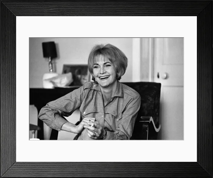 Framed Print : Actress Sheila Hancock. 14th March 1965 Framed Print : Actress Sheila Hancock. 14th March 1965