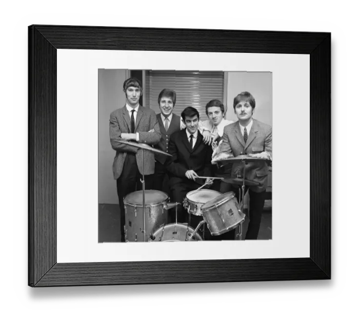 Framed Print : Local Reading pop groupThe Studd posing in the studio. 21st November 1968 Framed Print : Local Reading pop groupThe Studd posing in the studio. 21st November 1968