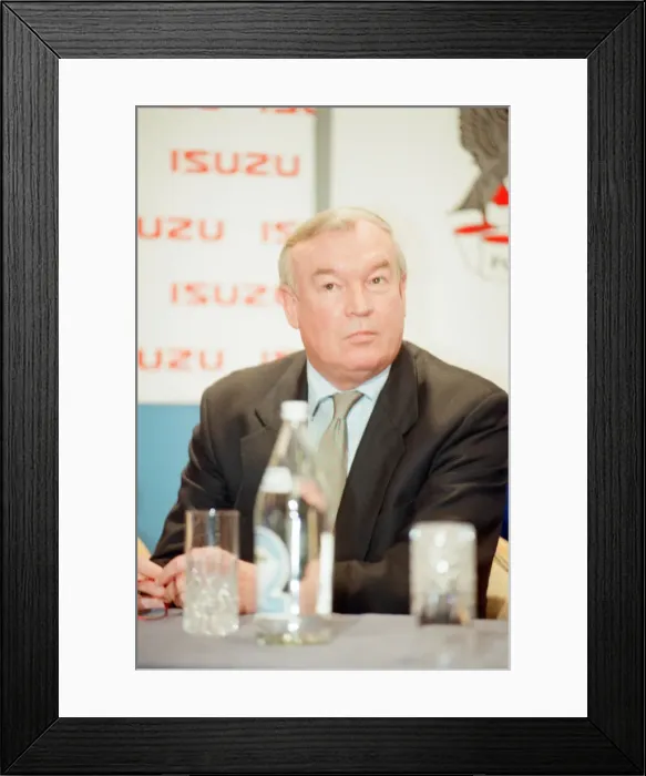 Framed Print : Coventry City, news press conference, 22nd January 1999 Framed Print : Coventry City, news press conference, 22nd January 1999