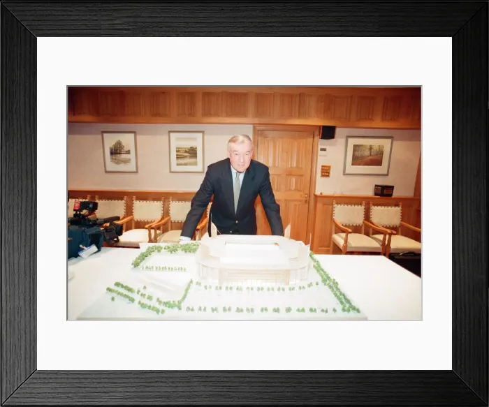 Framed Print : Coventry City, news press conference, 22nd January 1999