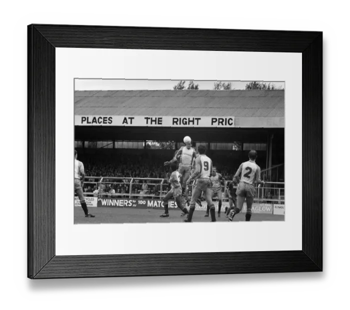 Framed Print : English League Division Three match at Home Park. Plymouth Argyle 0 -1 Reading Framed Print : English League Division Three match at Home Park. Plymouth Argyle 0 -1 Reading
