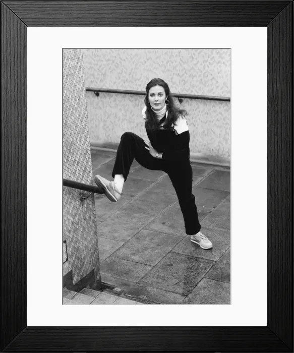 Framed Print : Lynda Carter - star of the television series Wonder Woman Framed Print : Lynda Carter - star of the television series Wonder Woman